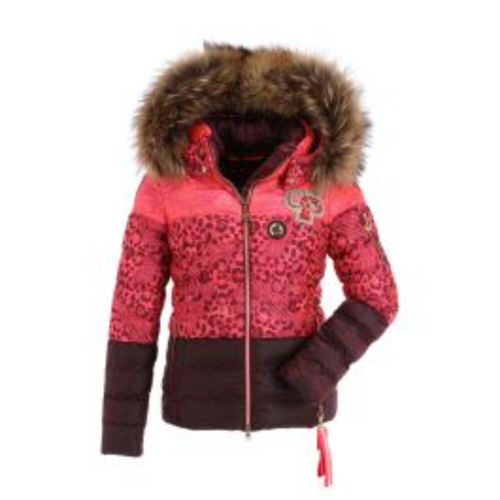 Sportalm Holly Ski Jacket Finnish raccoon Fur size 6 SOLD OUT  $1700 RARE FIND